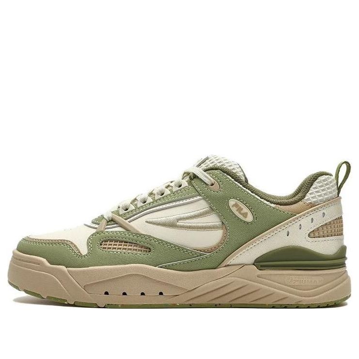(WMNS) FILA SLAM 22 Skate Shoes 'White Green Brown' F12W341208FWB