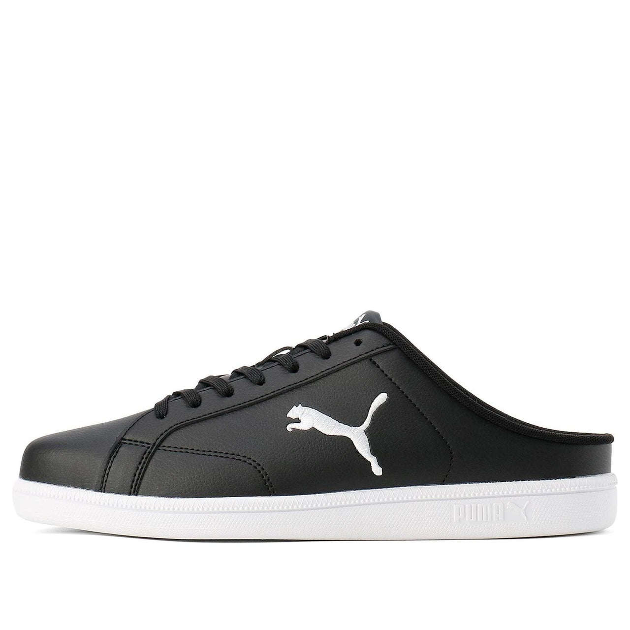 PUMA Smash Cat SL Mule 'Black White' 394188-02