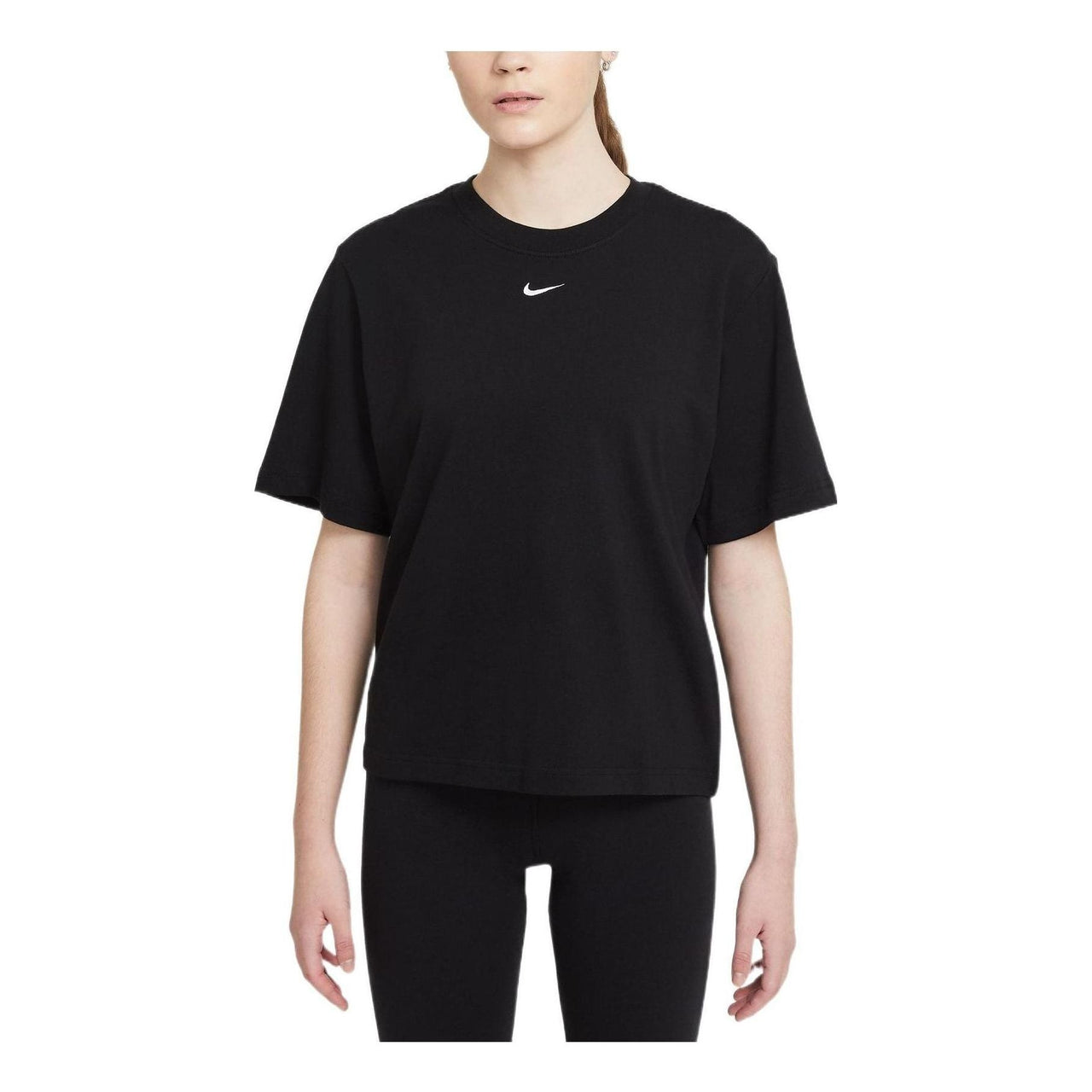 (WMNS) Nike Sportswear Essential Oversized T-Shirt 'Black' DD1238-010