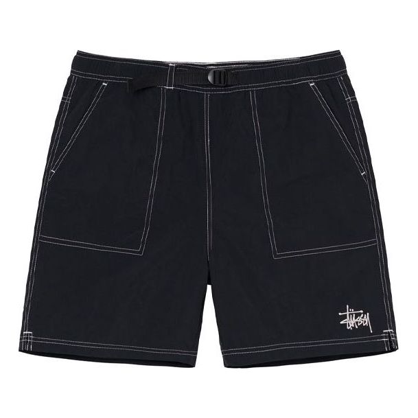 Stussy Nylon Mountain Short 'Black' 112273