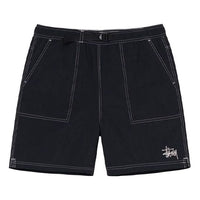 Stussy Nylon Mountain Short 'Black' 112273