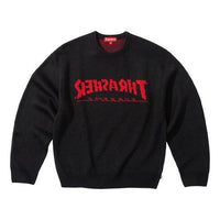 Supreme x Thrasher Sweater 'Black Red' SUP-FW21-201