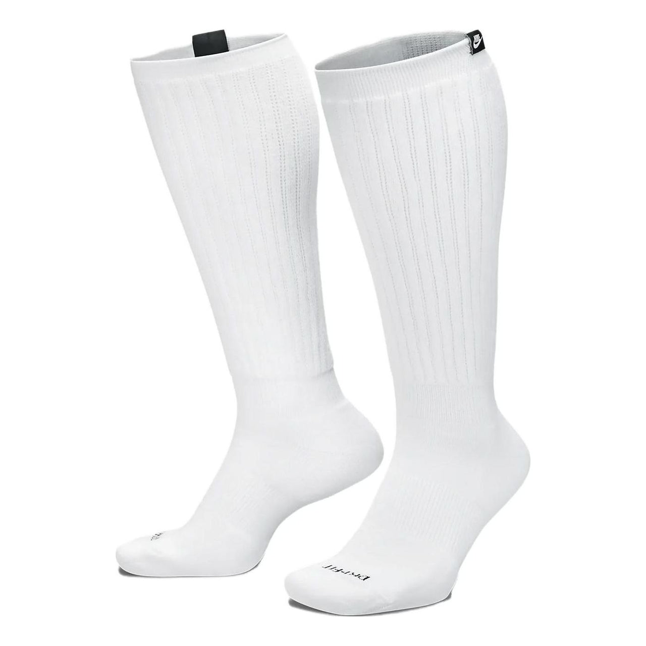 Nike Eevryday Plus Comfortable mid-calf sports socks 'White' FN7406-100