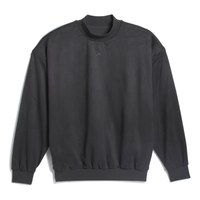 adidas Basketball Sueded Crew Sweatshirt 'Carbon' IN7696