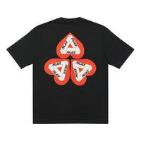 PALACE Heart Shape Tri-FERg Pattern Short Sleeve Unisex Black P20TS106