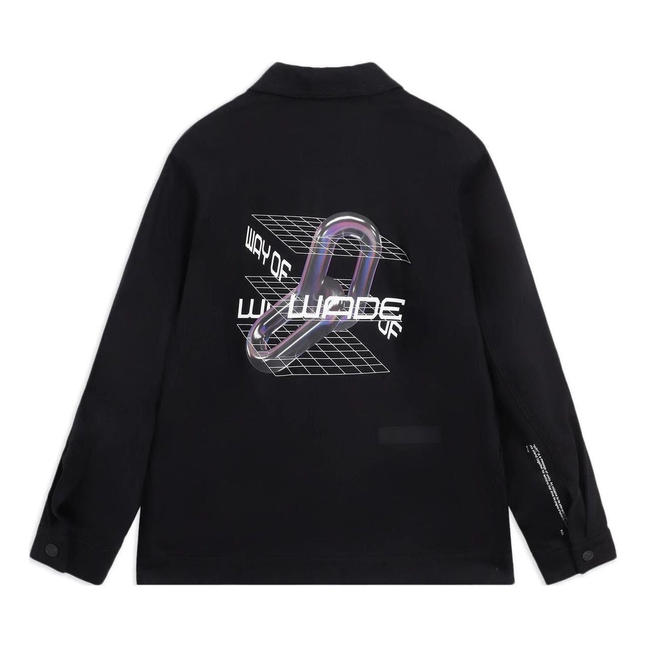 Li-Ning x Glare Way Of Wade Graphic Jacket 'Black' AFDS475-1