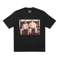 PALACE Dude T-Shirt Round Neck Short Sleeve Unisex Black P19TS016