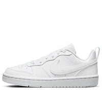 (GS) Nike Court Borough Low Recraft 'Triple White' DV5456-106