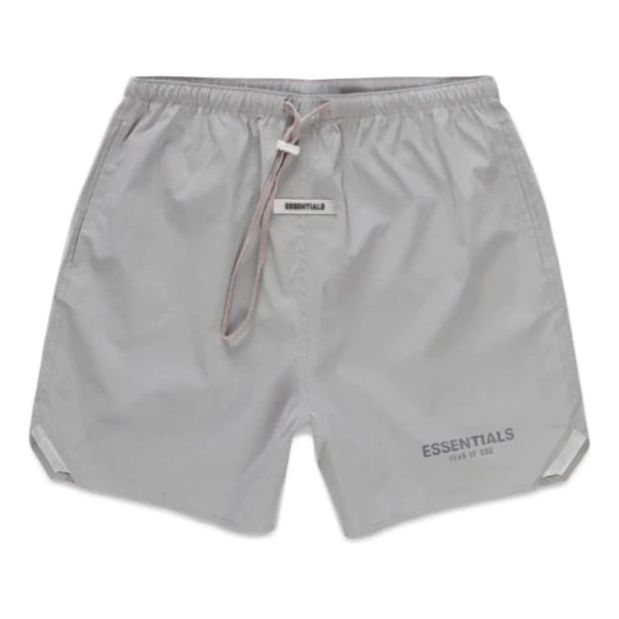 Fear of God Essentials FW20 Volley Shorts 'Silver' FOG-FW20-231