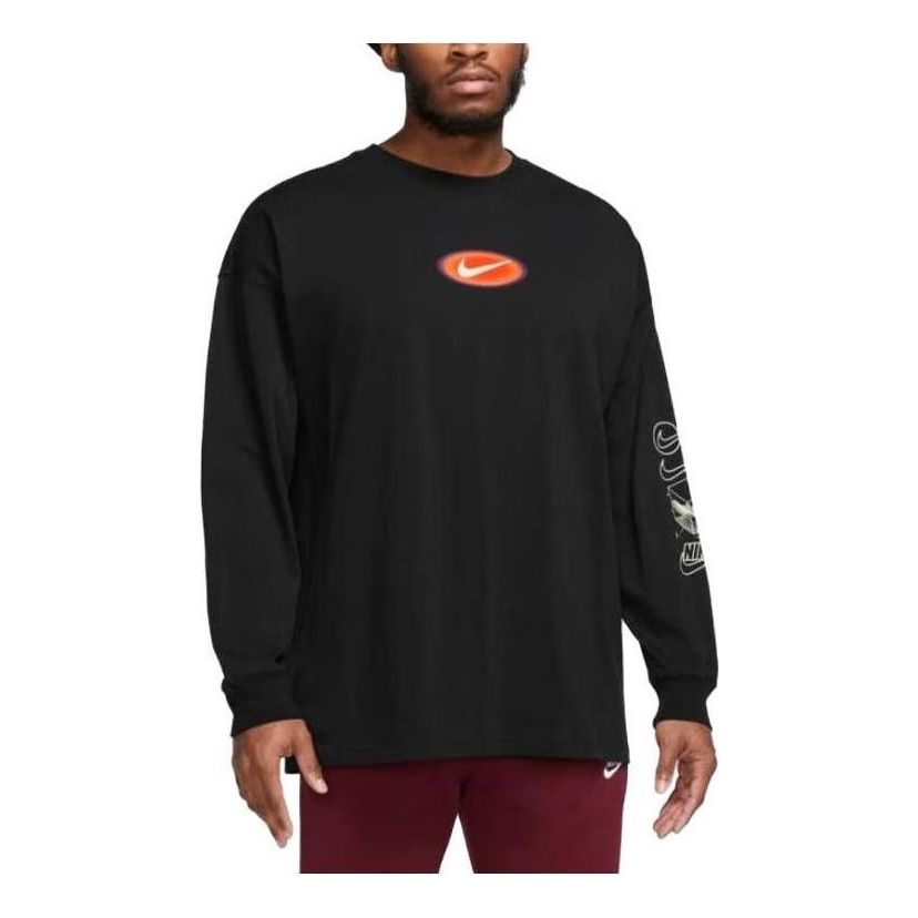 Nike Sportswear Long-Sleeve T-shirt 'Black' FD1312-010