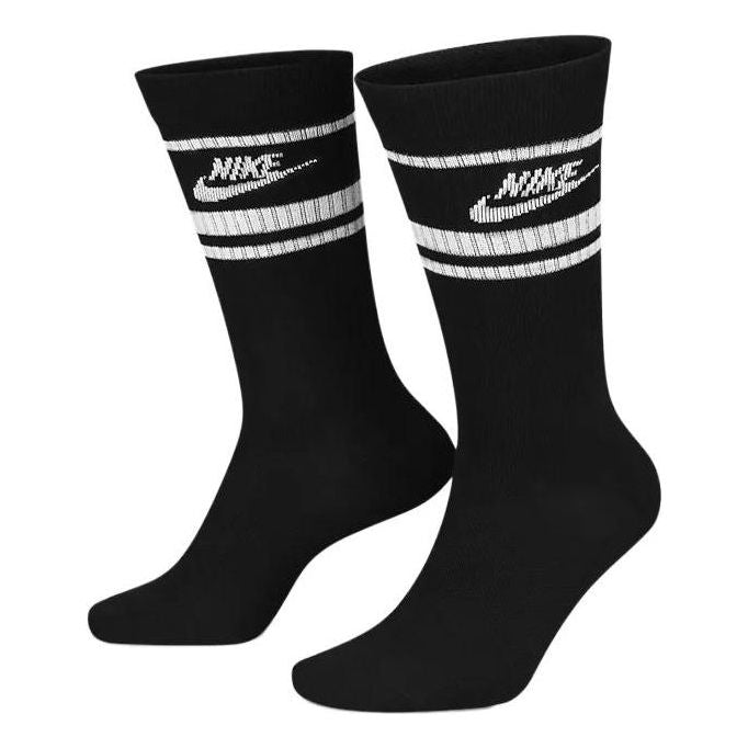 Nike Sportswear Essential Sock 3 Pack 'Black White' DX5089-010