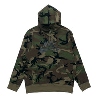 Nike SB Skateboard Fleece Hooded Pullover Men's Olive Green CN5354-222