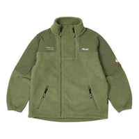 Palace FW22 Polartec Double Zip Funnel 'Olivegreen' P23JK126