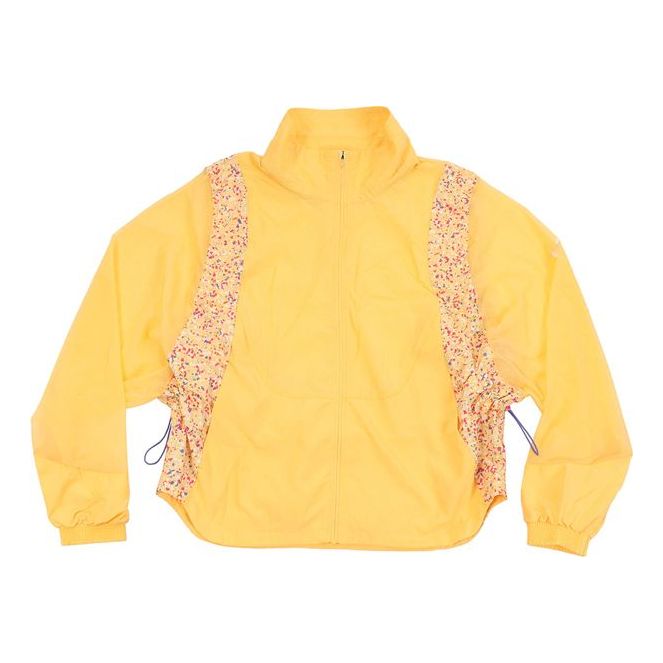 (WMNS) Nike AS W NK ICNCLSH JKT Jacket PR TOPAZ GOLD CJ2434-795