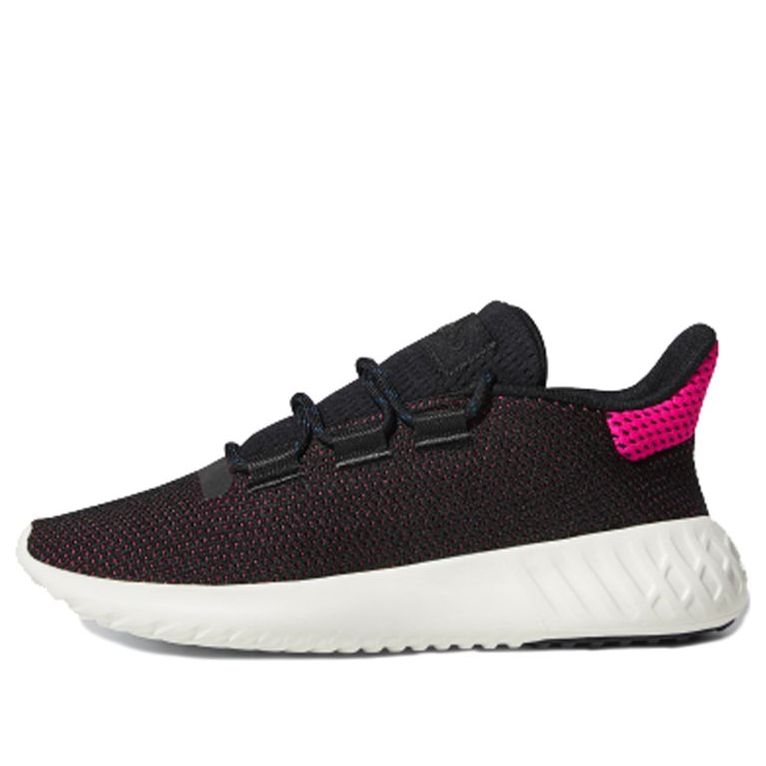 (WMNS) adidas Tubular Dusk 'Black Shock Pink' AQ1198
