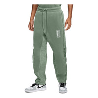 Air Jordan 23 Engineered Splicing Zipper Long Pants Green CT2919-313