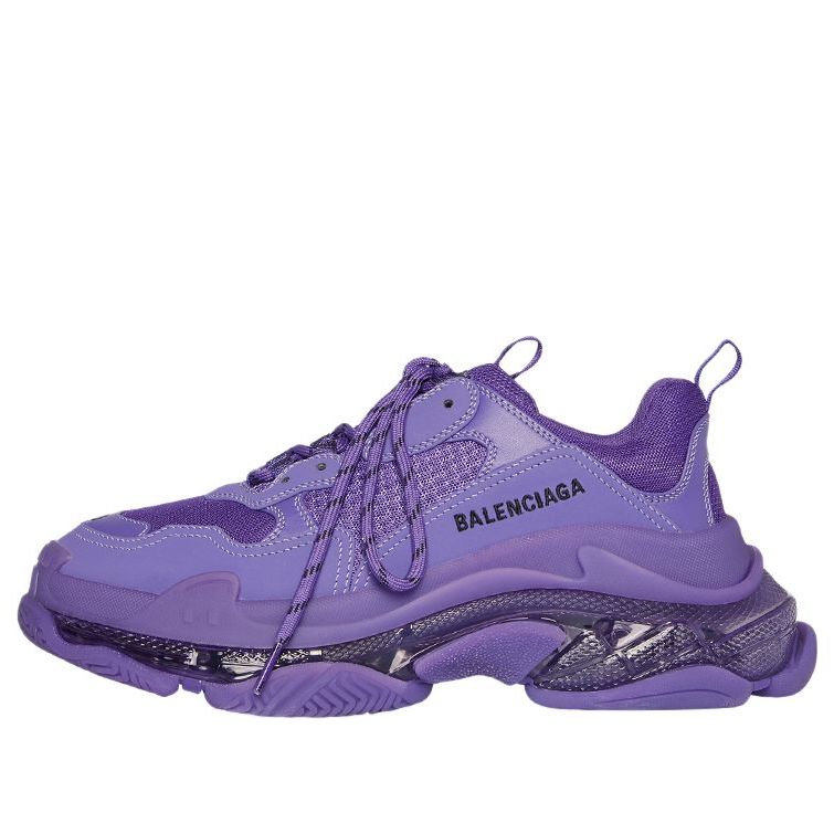 (WMNS) Balenciaga Triple S Sneakers 'Clear Sole Purple' 544351W2GA16910