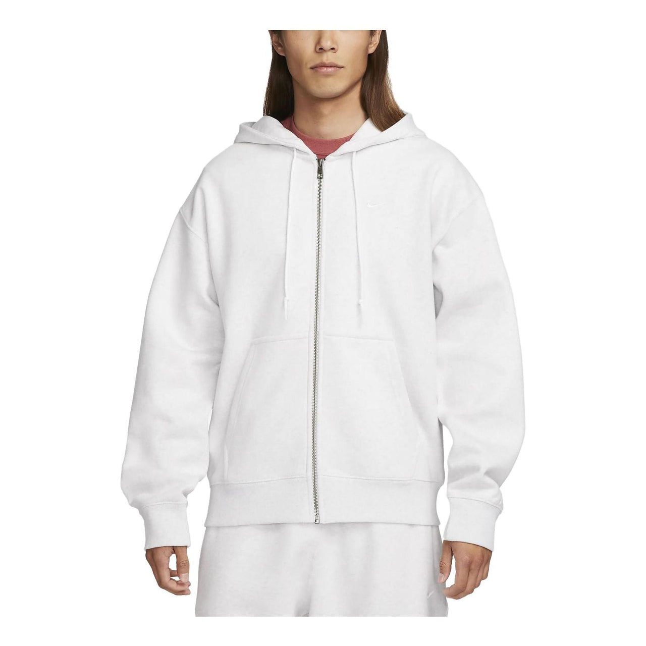 Nike Solo Swoosh Full-Zip Hoodie 'White' DR0404-051