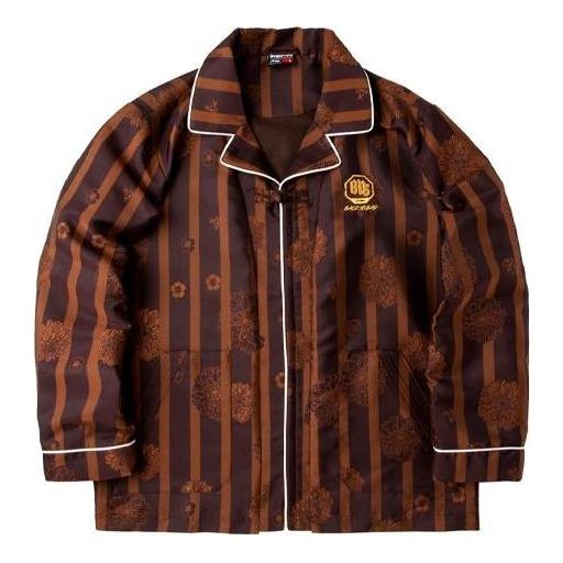 Li-Ning BadFive Blooming Flower Graphic Jacket 'Brown' AJDP673-1