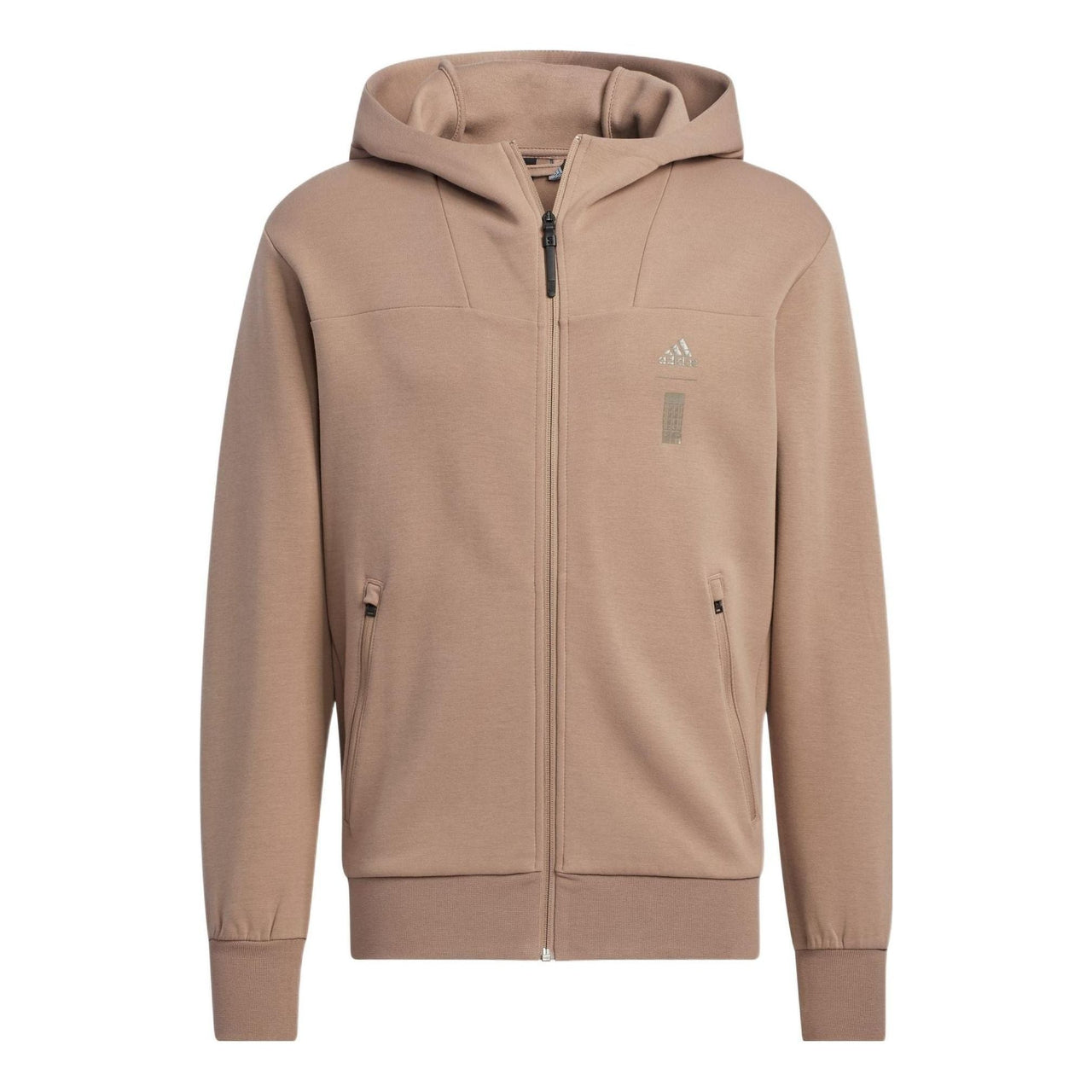 adidas Wuji Series Sportswear Casual Hooded Jacket 'Brown' HN8979