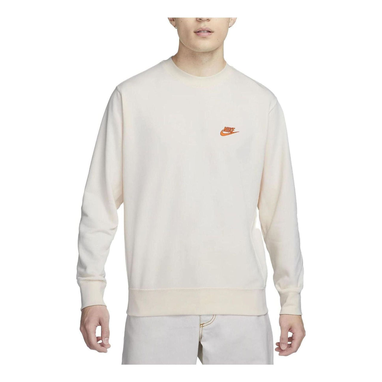 Nike Sportswear French Terry Crewneck Sweatshirt 'Biege' FN8515-110