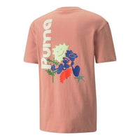 PUMA Adventure Planet Graphic Tee 'Pink' 533485-24
