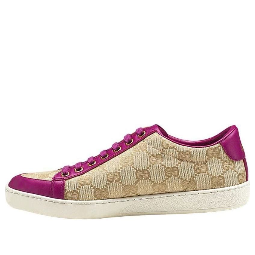 (WMNS) Gucci Brooklyn GG Sneakers 'Beige Fuchsia' 338883-FTAZ0-9766
