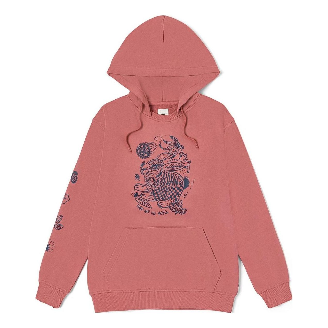 (WMNS) Vans Year of the Rabbit Hoodie 'Red' VN0008YABQU
