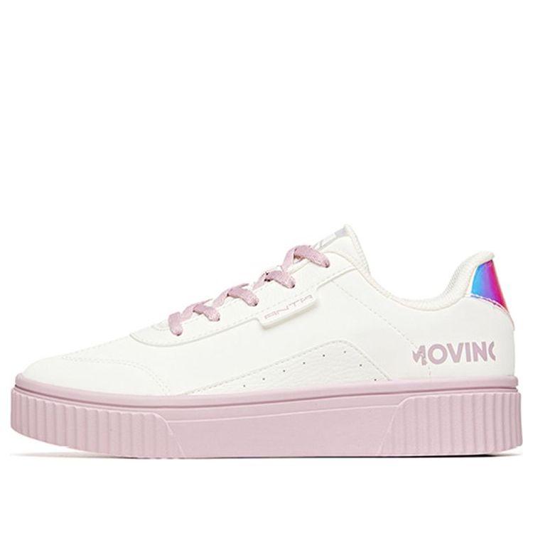 (WMNS) ANTA LLife Series Sneakers 'White Pink' 922038023-2