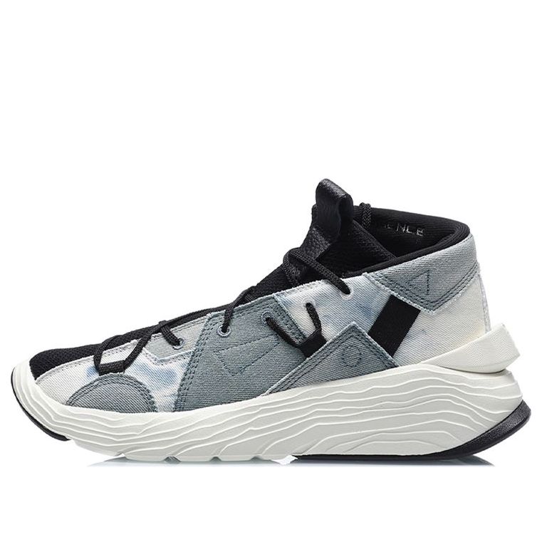 Li-Ning Kung Fu Winterized Sports Shoes 'Blue Black' AGBQ073-4