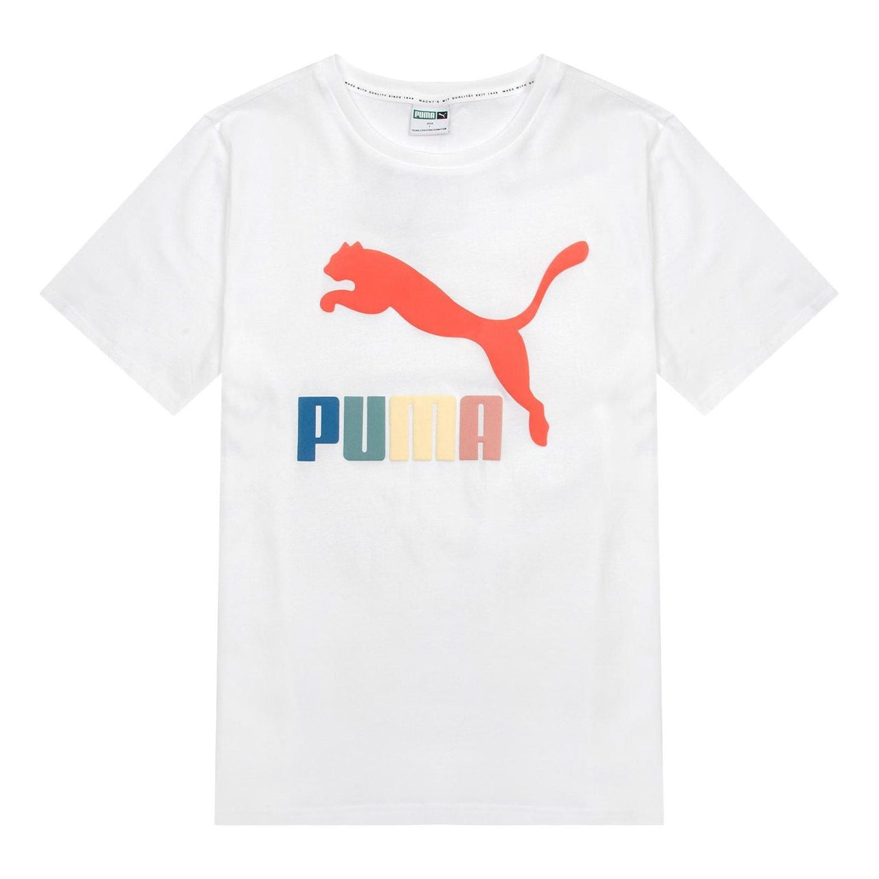 PUMA Classics Logo Interest Tee 'White' 536344-02
