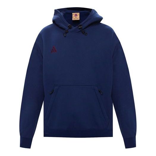 Men's Nike ACG Hoody Fleece Navy Blue CT6337-492