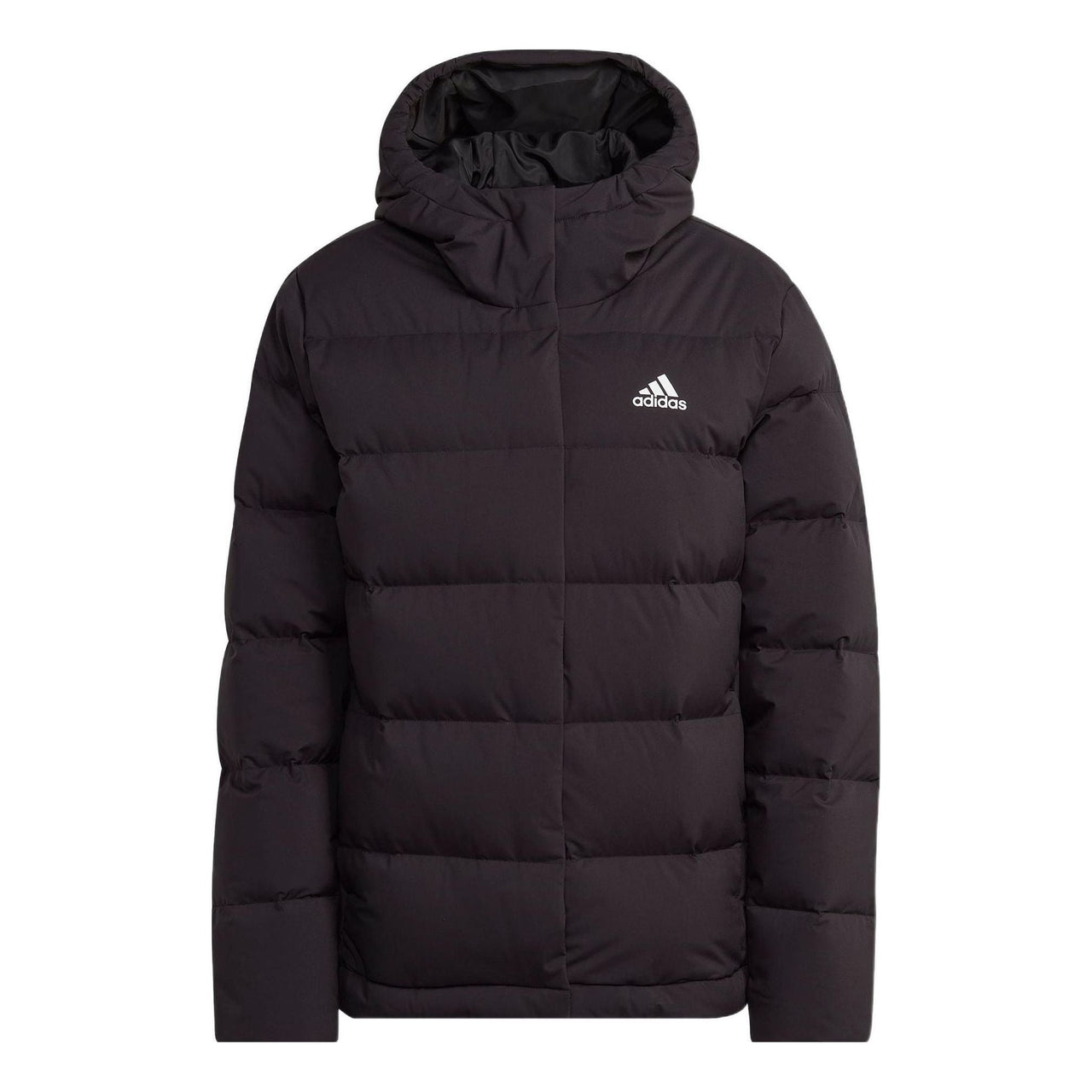 (WMNS) adidas Helionic Hooded Down Jacket 'Black' HG8747