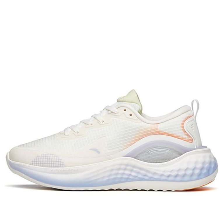 (WMNS) ANTA Life Series Sneakers 'White Yellow' 122145556S-5