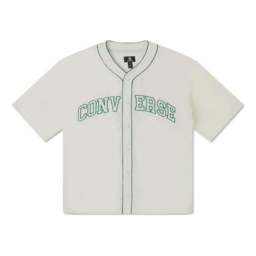 Converse Baseball Jersey Shirt 'White' 10027220-A01