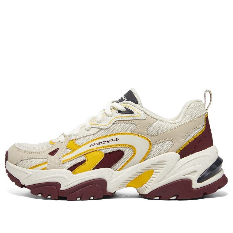(WMNS) Skechers Stamina V2 'Beige Burgundy' 896245-BUMT