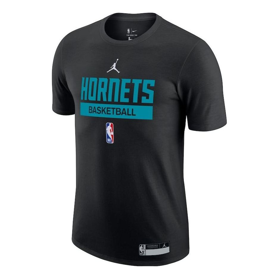 Air Jordan x NBA Charlotte Hornets T-Shirt 'Black' DR6455-010