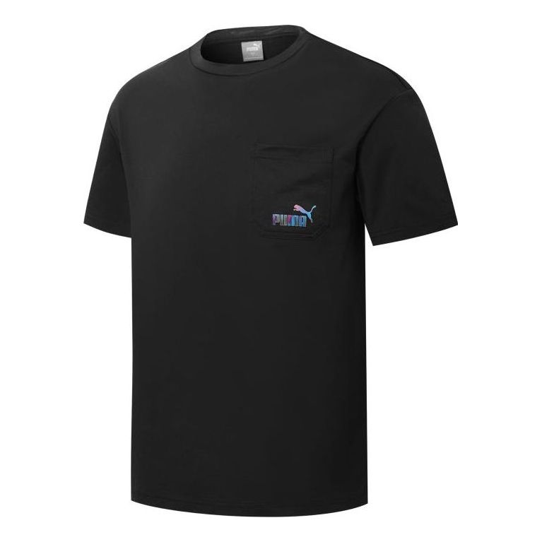 PUMA Skb Pocket Logo Tee 'Black' 671962-01