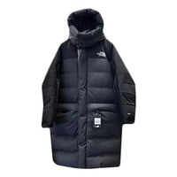 THE NORTH FACE FW22 Logo Hooded Puffer Coat 'Black' NF0A7RCR-JK3