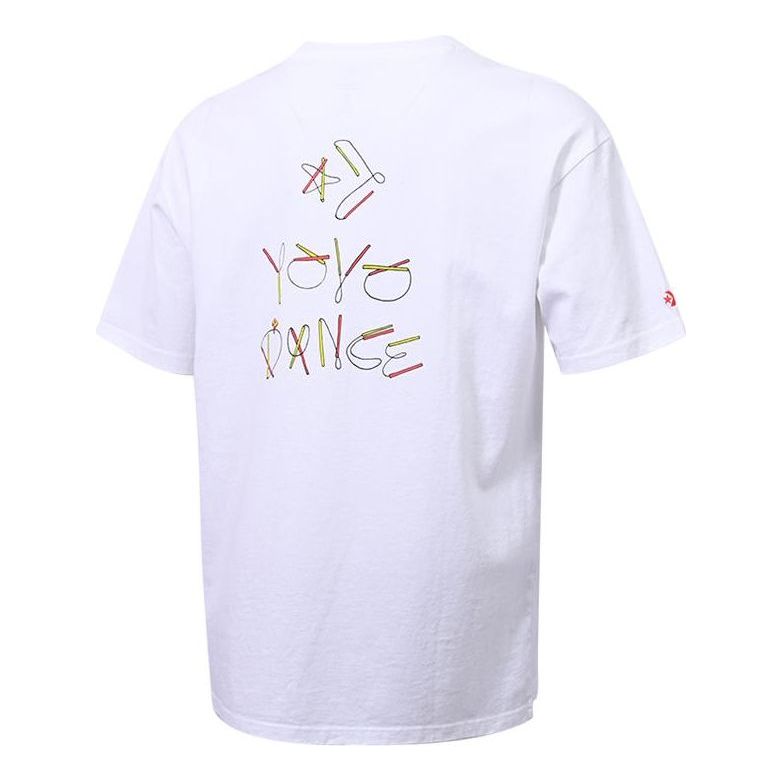 Converse YoYo Graphic Tee 'White' 10023151-A01