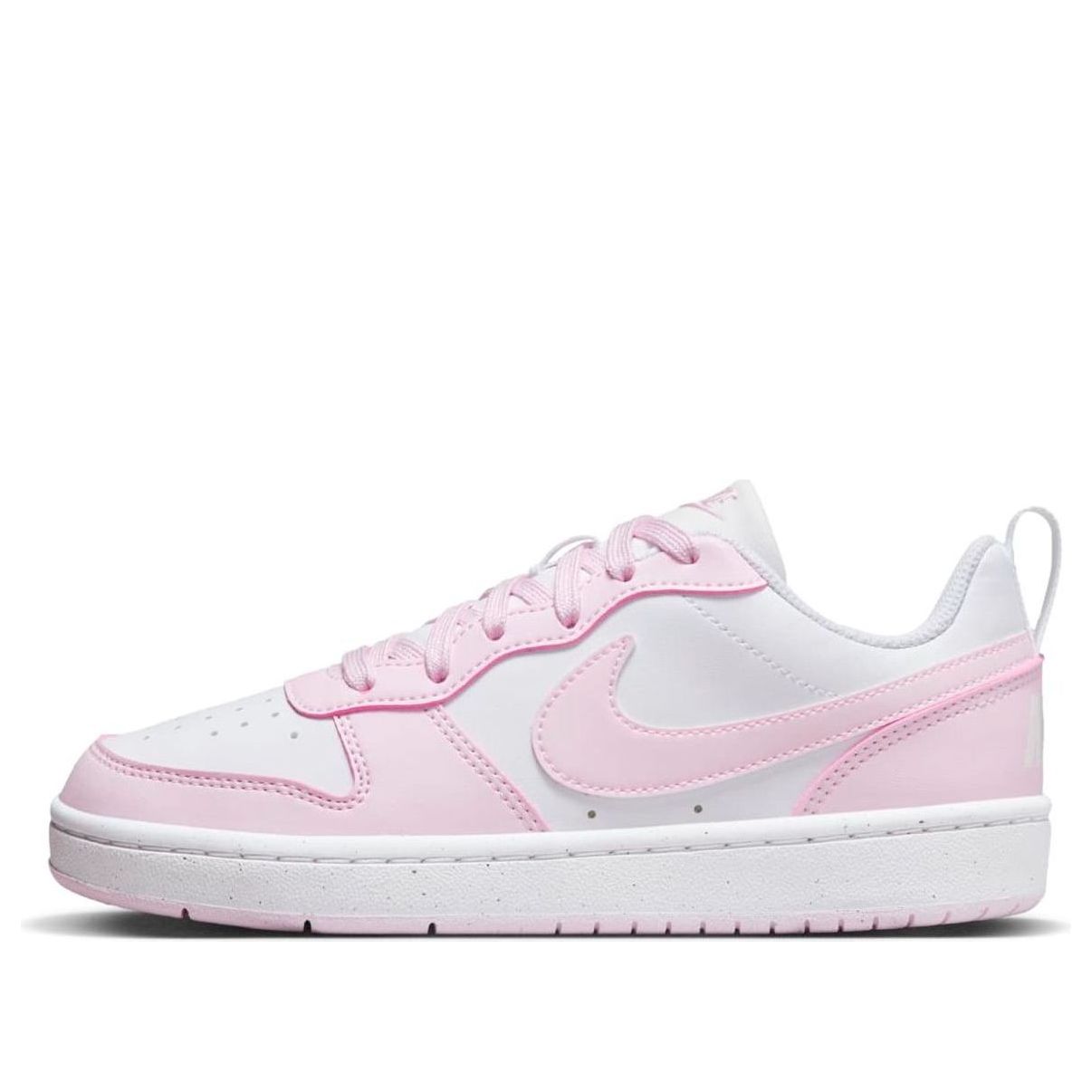 (GS) Nike Court Borough Low Recraft 'White Pink Foam' DV5456-105