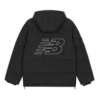 New Balance NB Logo Winter Down Jacket 'Black' AMJ33339-BK