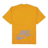 Nike Air x Kim Jones Crossover Logo Alphabet Printing Round Neck Short Sleeve US Edition Couple Style Orange DC9986-804