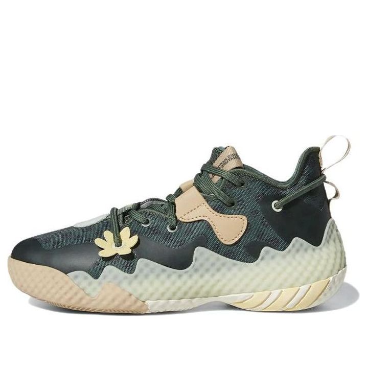 (GS) adidas Harden Volume 6 'Green Oxide Monogram' GV7058