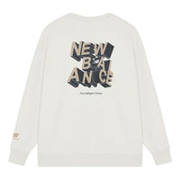 New Balance Men's New Balance 3D Logo Printing Round Neck Sports White AMT14318-NMC