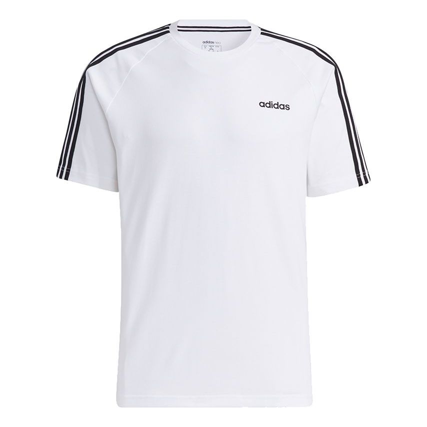 adidas neo M Ce 3s Tee Casual Sports Round Neck Short Sleeve White GP4904