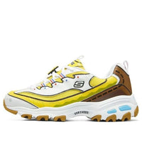 (WMNS) Skechers Spongebob x D'Lites 'Yellow Brown' 896098-WYL