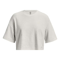 (WMNS) Under Armour Journey Terry Cropped T-shirt 'Grey' 1376914-006