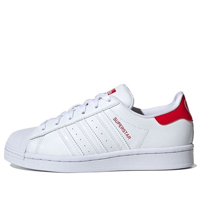 (GS) adidas x 032c Superstar J 'White Scarlet' FW0817