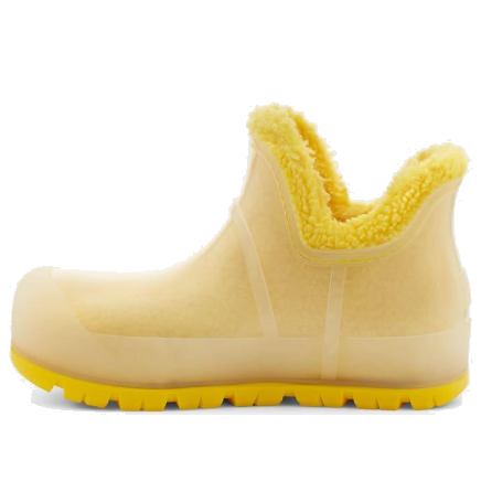 (WMNS) UGG Raincloud Clear Boot 'Canary' 1132070-CAN